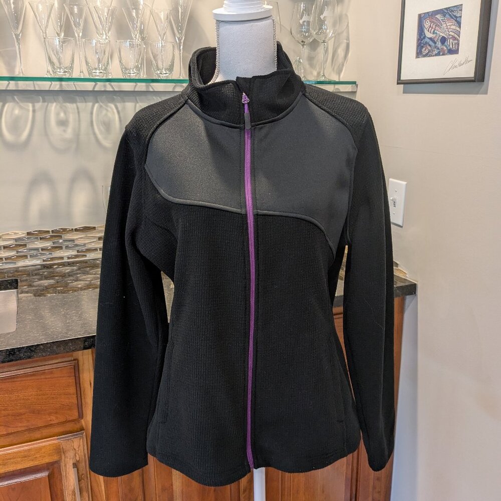 Snozu Full Zip Performance Soft Shell Jacket In B… - image 3